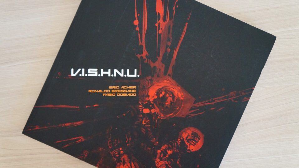 Capa da graphic novel V.I.S.H.N.U.