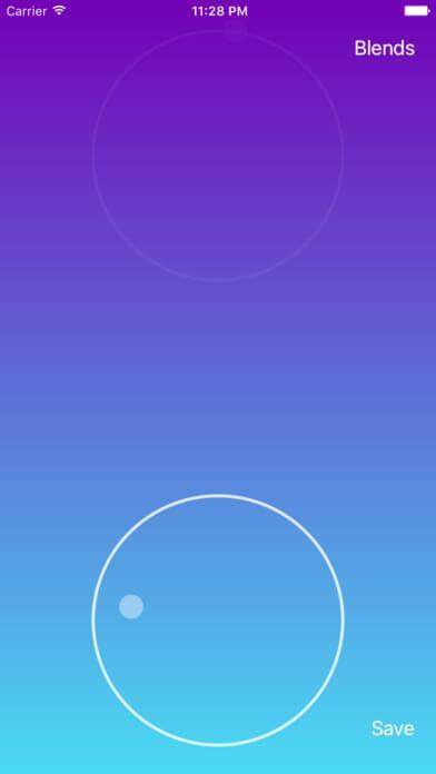 Print do Blend para iPhone.